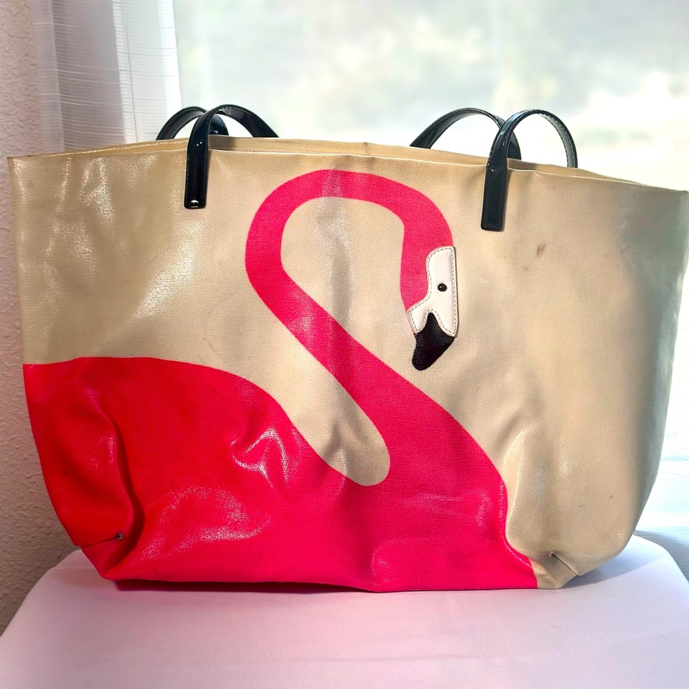 Kate Spade tote bag flamingo